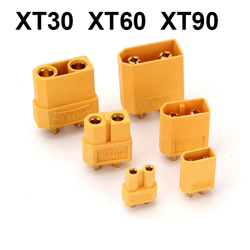 Drone Battery Adapter - RC 리포 배터리용 불릿 커넥터 플러그,