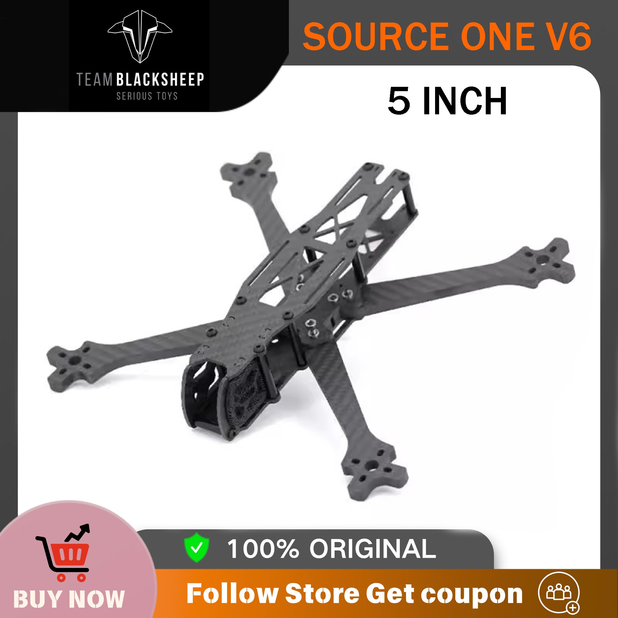 Tbs Fpv Source One - 팀 블랙쉽 TBS 소스 원 V6